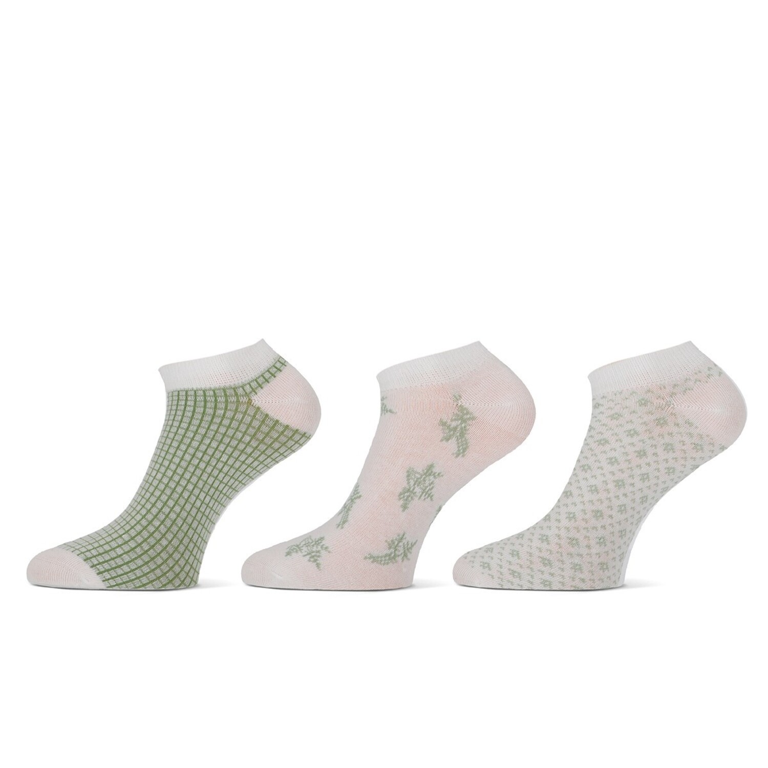 3-Paar Dames Sneaker Sokken \
