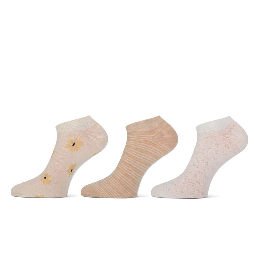 3-Paar Dames Sneaker Sokken \