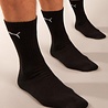 Puma 3 Paar Puma Regular Sport Sokken  badstof zool