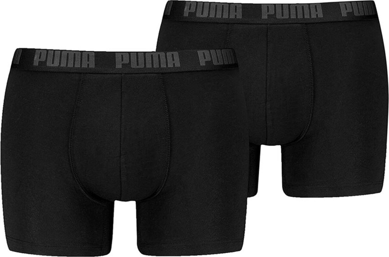 Puma 2-pack Puma Men Everyday Basic Boxers Black Puma 2-pack Puma Men Everyday Basic Boxers Black