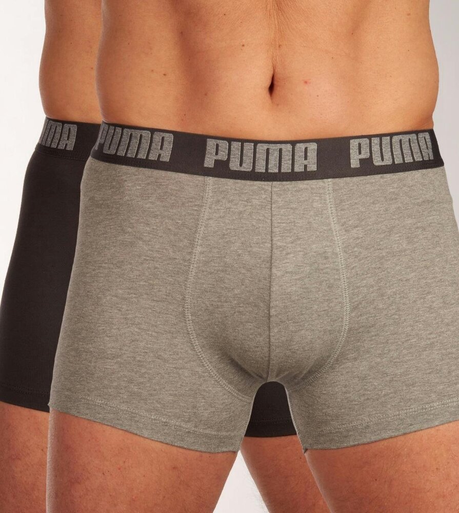 Puma 2-pack Puma Men Everyday Basic Boxers Gray Puma 2-pack Puma Men Everyday Basic Boxers Gray