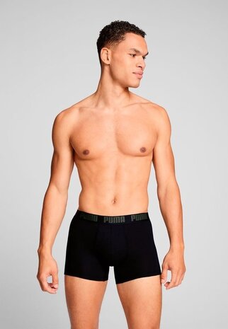 Puma Puma Men 2-Pack Everyday Basic Boxers Forrest Night Puma Puma Men 2-Pack Everyday Basic Boxers Forrest Night