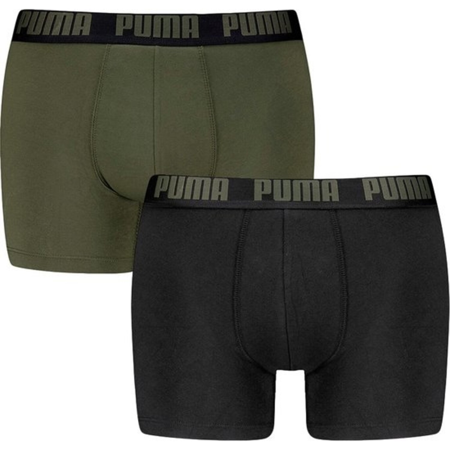 Puma Men 2 Pack Everyday Basic Boxers Forrest Night Socks online