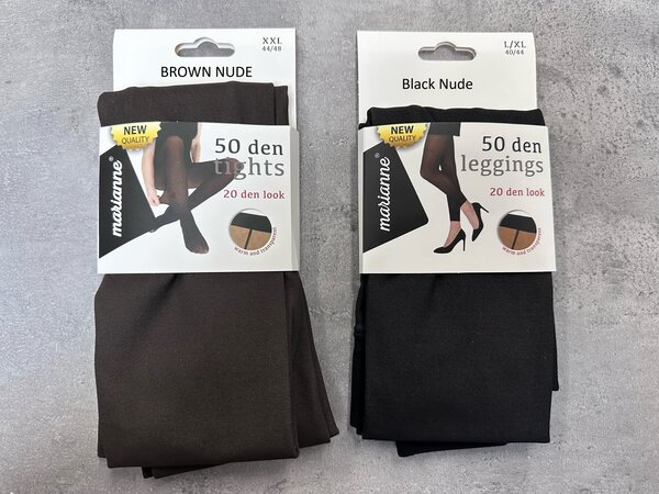 Marianne Transparante Look Panty - 20 Denier Uiterlijk met 50 Denier Warmte en Comfort Marianne Transparante Look Panty - 20 Denier Uiterlijk met 50 Denier Warmte en Comfort