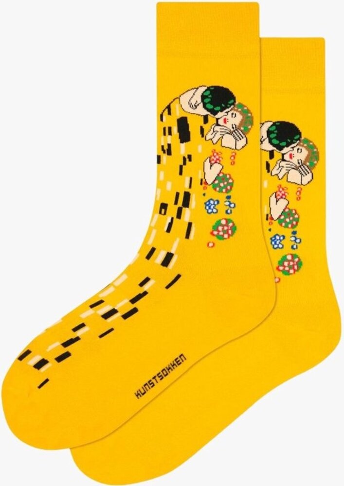 Kunstsokken - Gustav Klimt - De Kus Kunstsokken - Gustav Klimt - De Kus