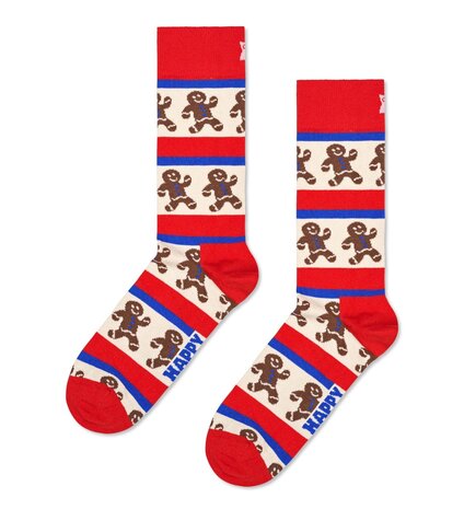 Happy Socks Happy Socks - Gingerbread Stripe Happy Socks Happy Socks - Gingerbread Stripe