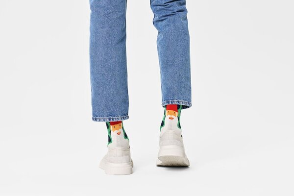 Happy Socks - Santa's Beard Happy Socks - Santa's Beard