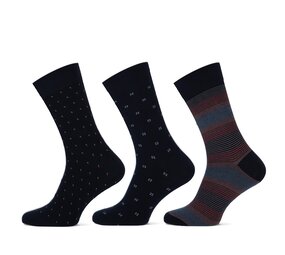 Teckel 3-Paar Heren Sokken - Kantoorsokken Puur Teckel 3-Paar Heren Sokken - Kantoorsokken Puur