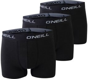 O'Neill O'Neill 3-pack zwart boxershorts O'Neill O'Neill 3-pack zwart boxershorts