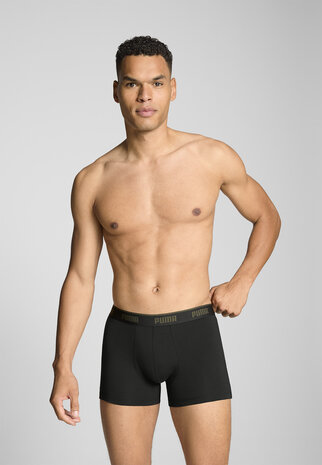 Puma 3-pack Puma Herenboxers - Everyday Basic - Forrest Puma 3-pack Puma Herenboxers - Everyday Basic - Forrest