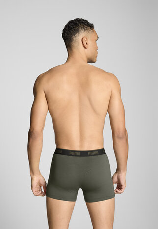 Puma 3-pack Puma Herenboxers - Everyday Basic - Forrest Puma 3-pack Puma Herenboxers - Everyday Basic - Forrest
