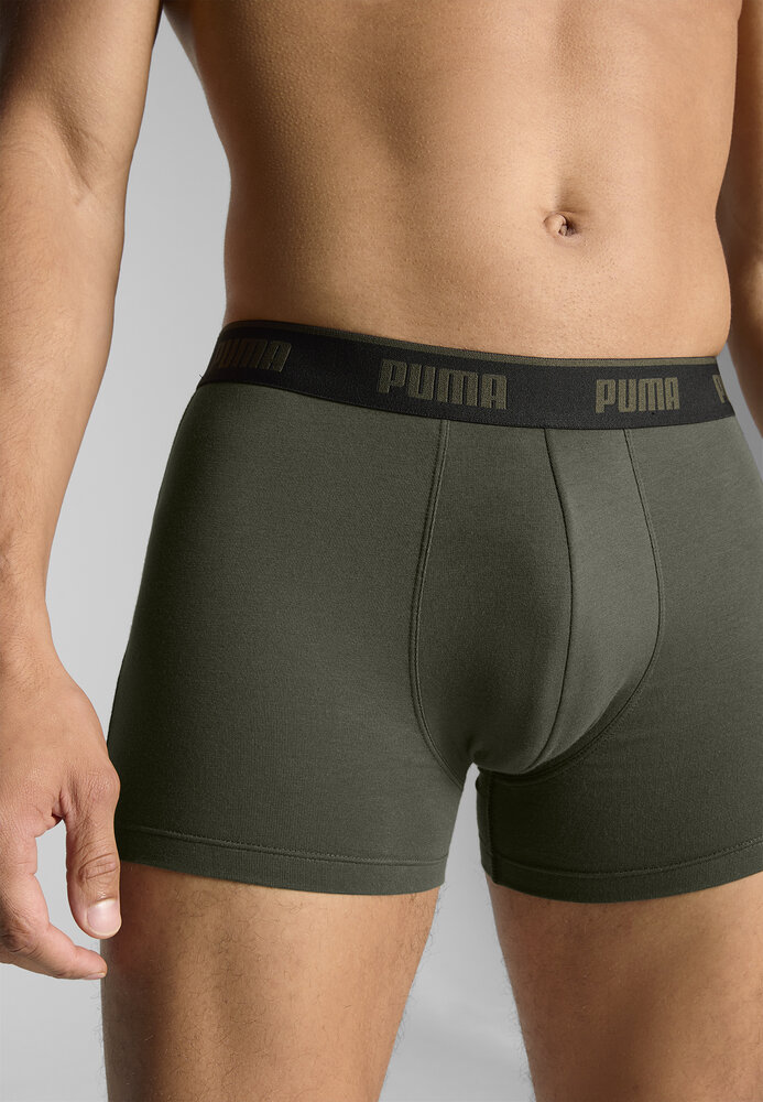 Puma 3-pack Puma Herenboxers - Everyday Basic - Forrest Puma 3-pack Puma Herenboxers - Everyday Basic - Forrest