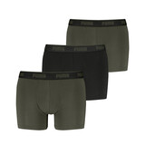 Puma 3-pack Puma Herenboxers - Everyday Basic - Forrest Puma 3-pack Puma Herenboxers - Everyday Basic - Forrest
