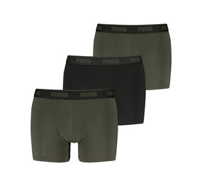 Puma 3-pack Puma Herenboxers - Everyday Basic - Forrest Puma 3-pack Puma Herenboxers - Everyday Basic - Forrest