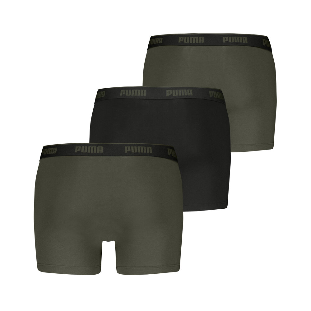 Puma 3-pack Puma Herenboxers - Everyday Basic - Forrest Puma 3-pack Puma Herenboxers - Everyday Basic - Forrest