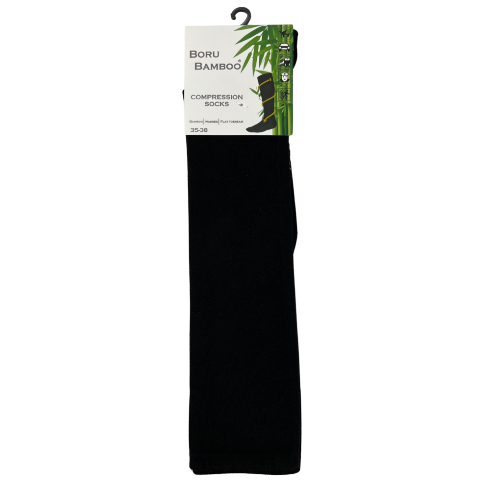 Boru Bamboo Bamboe Compressie Kniekousen – Slimme Support, Stijlvol Comfort