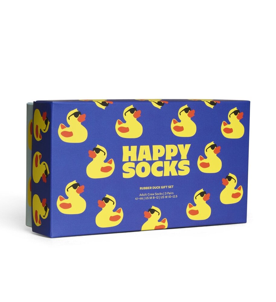 Happy Socks Happy Socks - 3 Paar -Rubber Duck Sokken Cadeauset - Copy Happy Socks Happy Socks - 3 Paar -Rubber Duck Sokken Cadeauset - Copy