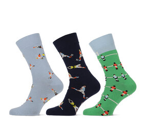 Teckel 3 Paar Soccer Socks