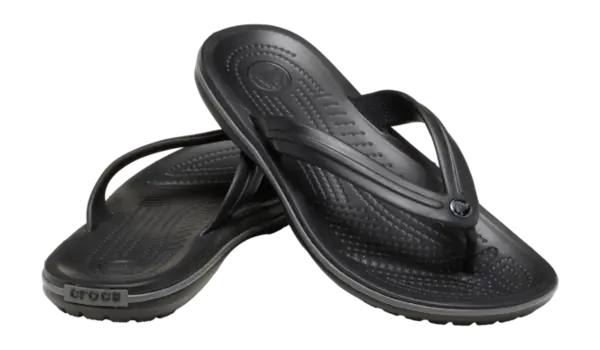 Crocs Crocs Slipper Unisex Crocband Flip Black Slate Crocs Crocs Slipper Unisex Crocband Flip Black Slate