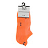 Women Sneaker Sok - Microfiber - Oranje