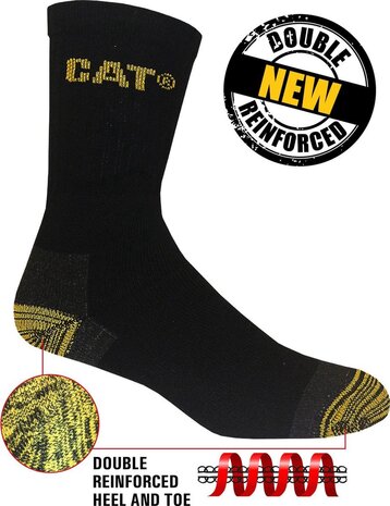 Caterpillar - Cat CAT 3-Paar Premium Werksokken - Caterpillar
