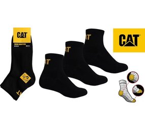 Caterpillar - Cat 3-Paar CAT Work quarters– Korte Werksokken Caterpillar - Cat 3-Paar CAT Work quarters– Korte Werksokken