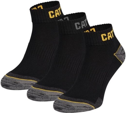 Caterpillar - Cat 3-Paar CAT Work Sneakers – Enkelsokken