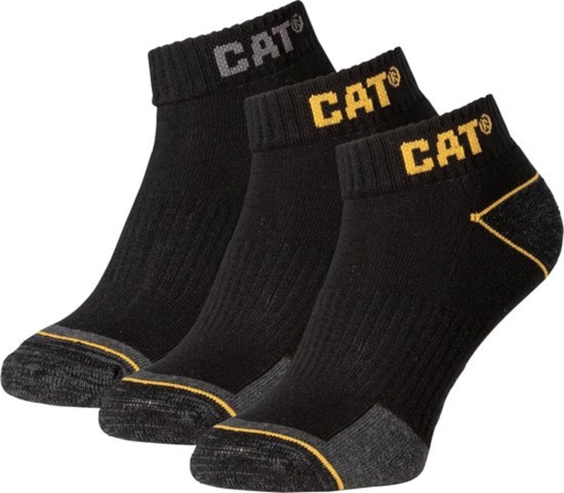 Caterpillar - Cat 3-Paar CAT Work Sneakers – Enkelsokken