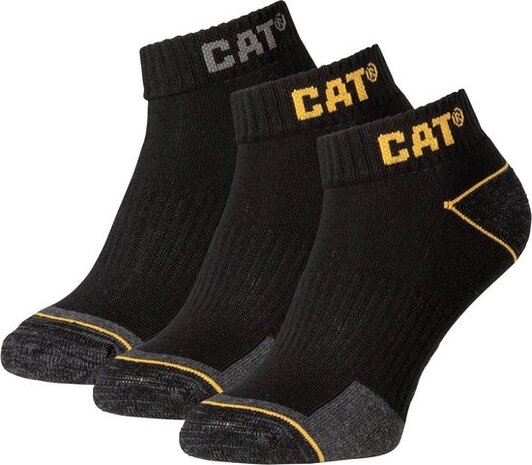 Caterpillar - Cat 3-Paar CAT Work Sneakers – Enkelsokken
