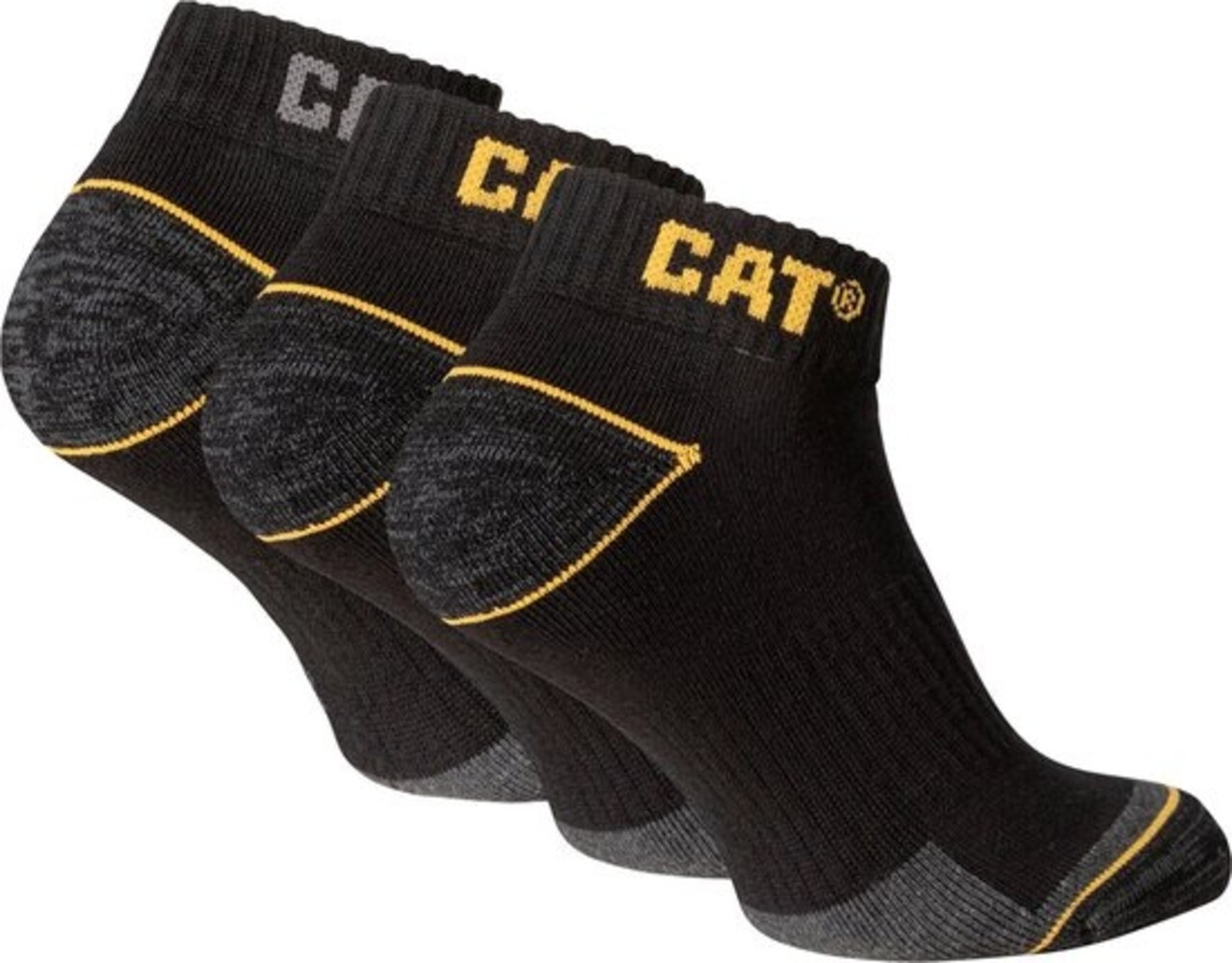 Caterpillar - Cat 3-Paar CAT Work Sneakers – Enkelsokken