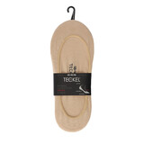 Teckel Teckel 3‑Paar Invisible Ballerina Sneaker Sokken – Anti‑Slip – Maat 36/42