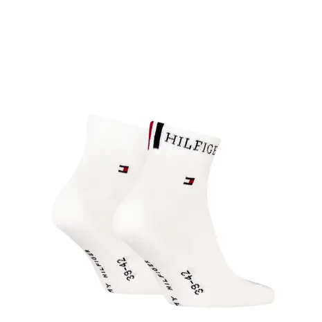 Tommy Hilfiger Tommy Hilfiger 2‑Paar Heren Quarter Sokken – Katoen – Premium Comfort & Pasvorm