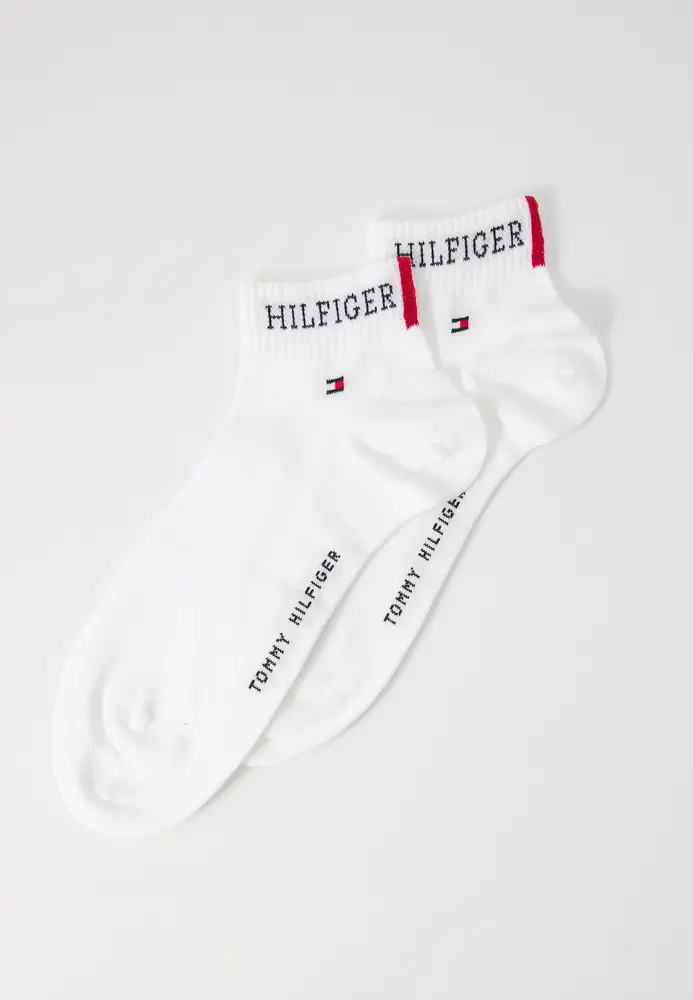 Tommy Hilfiger Tommy Hilfiger 2‑Paar Heren Quarter Sokken – Katoen – Premium Comfort & Pasvorm