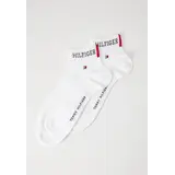 Tommy Hilfiger Quarter Sokken Wit – Heren – 2‑Pack