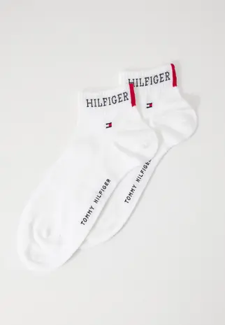 Tommy Hilfiger Tommy Hilfiger 2‑Paar Heren Quarter Sokken – Katoen – Premium Comfort & Pasvorm