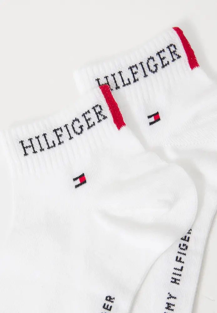 Tommy Hilfiger Tommy Hilfiger 2‑Paar Heren Quarter Sokken – Katoen – Premium Comfort & Pasvorm