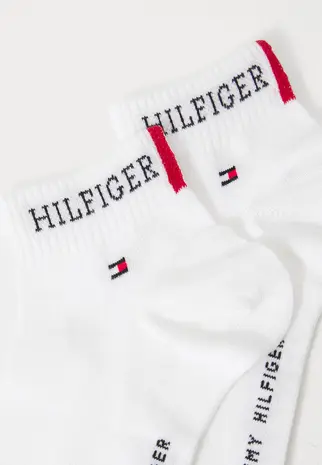 Tommy Hilfiger Tommy Hilfiger 2‑Paar Heren Quarter Sokken – Katoen – Premium Comfort & Pasvorm