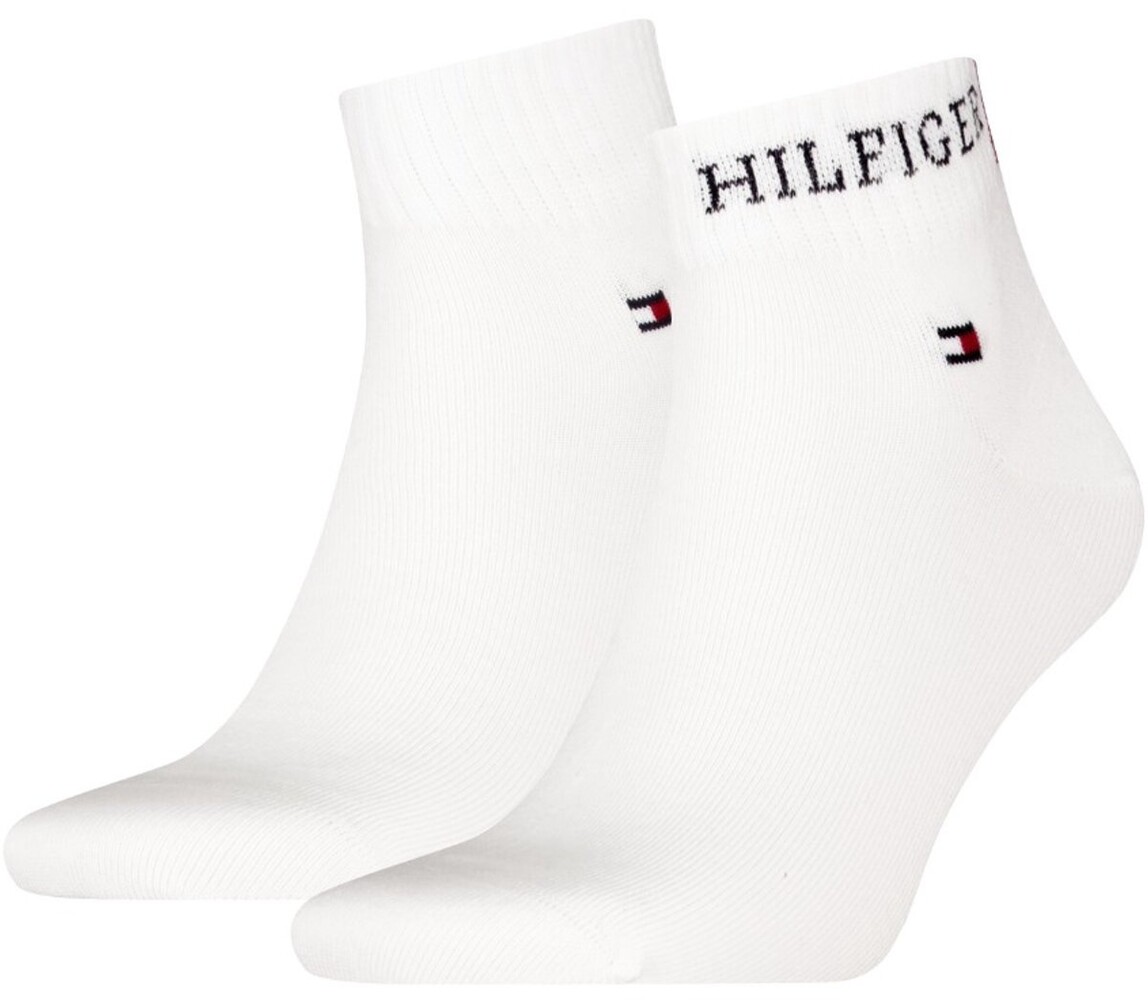 Tommy Hilfiger Tommy Hilfiger 2‑Paar Heren Quarter Sokken – Katoen – Premium Comfort & Pasvorm