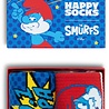 Happy Socks Happy Socks Smurfs Gift Box – Vaderdag Cadeau | 2-Paar Heren Sokken