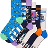 Happy Socks STAR WARS™ The Mandalorian 6‑Pack Gift Set – Herensokken