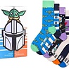 Happy Socks STAR WARS™ The Mandalorian 6‑Pack Gift Set – Herensokken