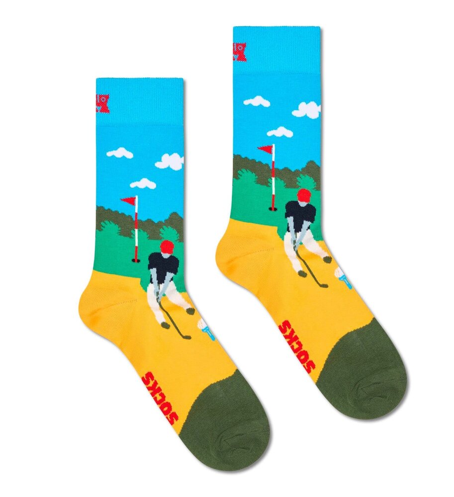 Happy Socks Golf 3‑Pack (41‑46) - Giftbox Happy Socks Golf 3‑Pack (41‑46) - Giftbox