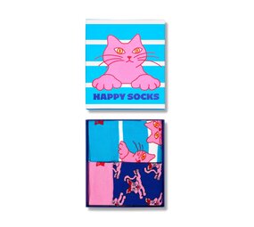 Happy Socks Cats Sokken 2‑Pack