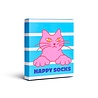 Happy Socks Cats Sokken 2‑Pack Happy Socks Cats Sokken 2‑Pack