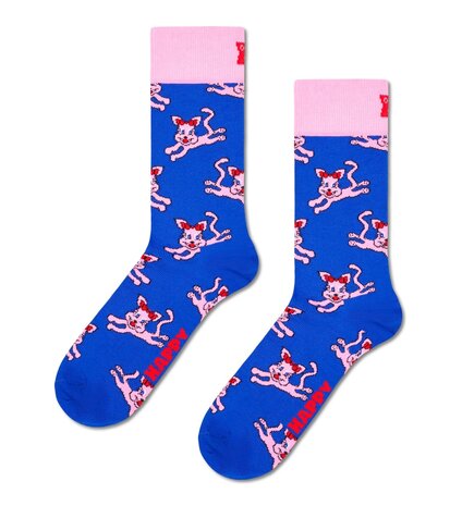 Happy Socks Cats Sokken 2‑Pack Happy Socks Cats Sokken 2‑Pack