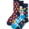 Happy Socks 3-Pack Beer Glass Socks Gift Set Happy Socks 3-Pack Beer Glass Socks Gift Set