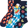 Happy Socks 3-Pack Beer Glass Socks Gift Set Happy Socks 3-Pack Beer Glass Socks Gift Set