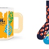 Happy Socks 3-Pack Beer Glass Socks Gift Set Happy Socks 3-Pack Beer Glass Socks Gift Set