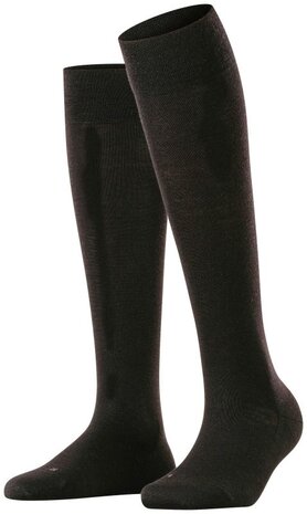 Falke Dames Sensitive Berlin Kniekousen Zwart Falke Dames Sensitive Berlin Kniekousen Zwart