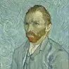 Kunstsokken Van Gogh - Zelfportret 1889 Kunstsokken Van Gogh - Zelfportret 1889